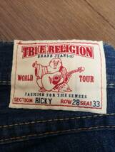 TRUE RELIGION　トゥルーレリジョン　RICKY　リッキー　28　美品_画像3