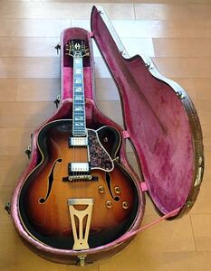 Gibson/SUPER 400 CES/1958 год производства / лучший . состояние 18 дюймовый / прекрасный товар / полный ../ арка верх / Gibson . твердый . кейс /58 super 400CES