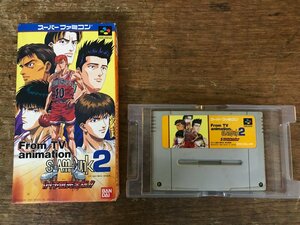 CC-8404 ■送料無料■スラムダンク SLAM DUNK 2 スーパーファミコン バンダイ バスケットボール スポーツ ゲーム ソフト /くGOら