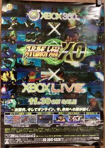 KK-5404■送料無料■スーパーロボット大戦XO Xbox 360 機動戦士ガンダム ゲーム ポスター 印刷物 レトロ アンティーク●傷破れ有/くSUら