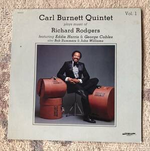LP-Jan / 米Discoverry Records / Carl Burnett Quintet plays music of Richard Rodgers