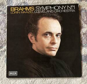 LP-Jan / 独 DECCA / Lorin Maazel・Cleveland Orchestra / BRAHMS_Symphonie Nr.１ c-moll, Op.68