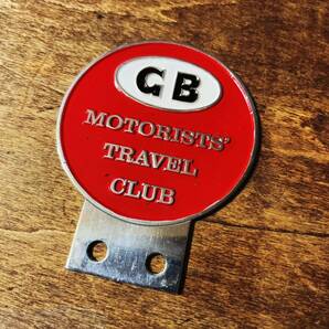 GB MOTORISTS' TRAVEL CLUB/GB モータリスト カークラブ グリル・カーバッジ02/02の画像1