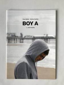 映画パンフレット「BOY A」　2007年　イギリス　ジョン・クローリー監督作品　ピーター・ミュラン　アンドリュー・ガーフィールド　TM4605