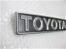 ★希少 TOYOTA クラウン 12系120系? 13系130系? 75431-30170 MS125GS121MS135MS137? エンブレム 1点 旧車 中古4_画像3