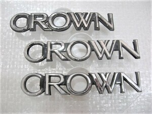 * редкий Crown CROWN 13 серия 130 серия? 12 серия 120 серия? MS125MS135? установка модель неизвестен Logo эмблема 3 пункт старый машина б/у 