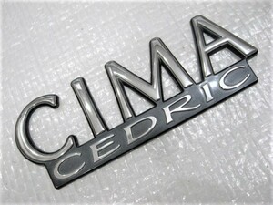 ★希少 シーマ CIMA セドリック CEDRIC Y31 日産 ロゴ エンブレム 旧車1点 中古4