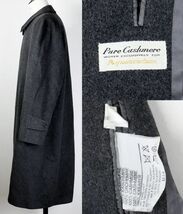 VINTAGE ヴィンテージ Aquascutum アクアスキュータム カシミヤ ステンカラー コート b6055_画像5