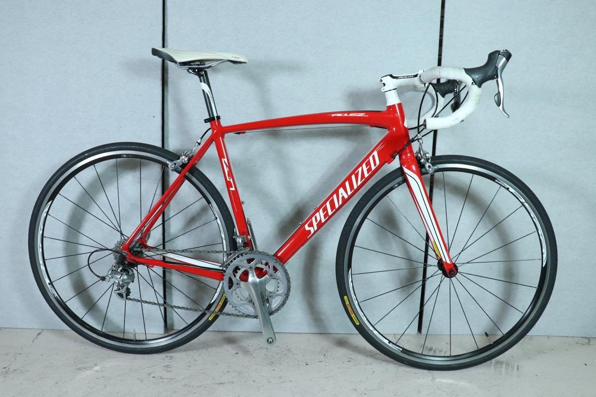 Specialized Allez E5 black/white/red 傷あり-