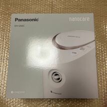 新品 未使用 Panasonic パナソニック スチーマー ナノケア 2wayタイプ ゴールド調 EH-SA6C-N_画像1
