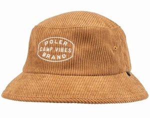 Poler Vibes Brand Bucket Hat Brown ハット