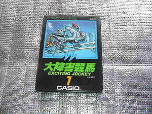 ◆即決◆MSX 大障害競馬(箱説あり)(CASIO)