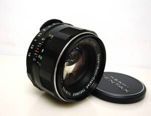 ★ペンタックス(PENTAX)◆Super-Multi-Coated TAKUMAR 1:1.8/55●良品●M42マウント