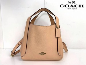  ultimate beautiful goods * free shipping * Coach COACH leather is do Lee 2Way shoulder bag handbag 