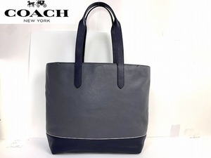 極美品★送料無料★完売モデル コーチ メンズ COACH ペブル レザー ハミルトン トートバッグ ビジネストート★肩掛け可能