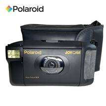 Polaroid ポラロイド JOYCAM インスタントカメラ ケース付 動作未確認_画像1