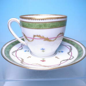 ☆稀少品 ★アビランド リモージュ ヴューパリ HAVILAND Limoges カップ＆ソーサー １客 美品の画像7