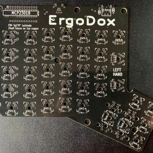 Ergodox PCB基板 SMDダイオード 表面実装済(76キー)