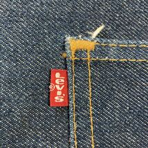 【美品】LEVI'S 501 リーバイス バインダー 70s インディゴ デニム ジーンズ USA製 アドバタイジング ヴィンテージ 濃紺_画像4