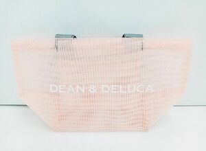 下松)【美品】DEAN&DELUCA ディーン&デルーカ メッシュトートバッグ ピンク ◆N2301029 KA18B