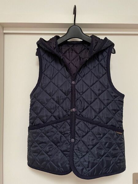 ラベンハム LAVENHAM リバーシブル キルティング ベスト 38 レディース