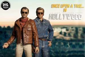 DJ-CUSTOM 1/6 ワンス・アポン・ア・タイム・イン・ハリウッド 2体セット 新品 NO-16005 検） Hollywood Time レオナルド ブラッド ピット