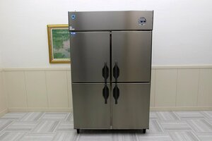  use ultimate little!21 year super-beauty goods! Daiwa Yamato cold machine 200V vertical 4-door freezing refrigerator 1200×800 1.3 warehouse 403S1-EX store kitchen business use inspection : Hoshizaki 