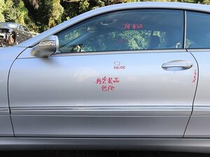 ベンツ CLK320 W209 CLK 04年 209365 左ドア (在庫No:512227) (7396)