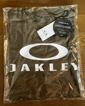 ★新品 OAKLEY ENHANCE SS Ｔシャツ BARK EVO L サイズ オークリー US M ウエア トレーニング シャツ ランニング トレラン スポーツ ジム_画像1