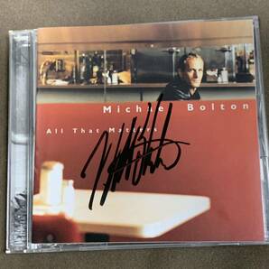マイケル・ボルトン サイン入りCD の画像1