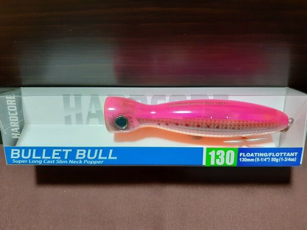 【新品未開封】DUEL(デュエル)ハードコア バレットブル(F)130mm 6 HPI ピンクイワシ