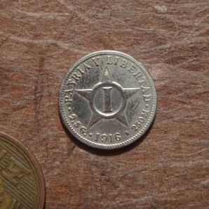 キューバ 1Centavo 1916年 白銅 KM#9.1 (16.8mm, 2.4g)の画像1