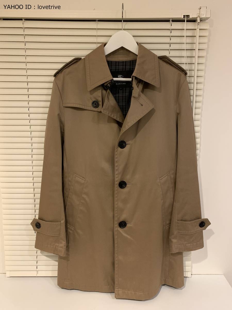 ヤフオク! -「burberry black label トレンチ」(ファッション) の落札 ...