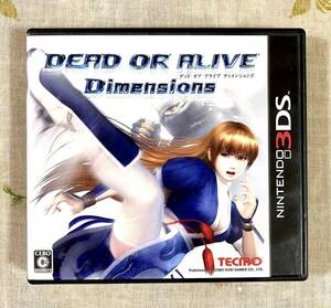 DEAD OR ALIVE Dimensions 3dsソフト　☆ 送料無料　☆ デッド オア アライブ ディメンションズ