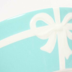 ティファニー ボウル 皿 2点セット ペア 14cm リボン ブルーボックス Tiffany＆Co.の画像7