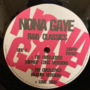 NONA GAYE / I'M OVERJOYED