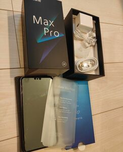 【Zenfone】max pro m2 Android8.1　チタニウム