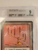 ●MTG● AQ Candelabra of Tawnos(英語 BGS 9)_画像2