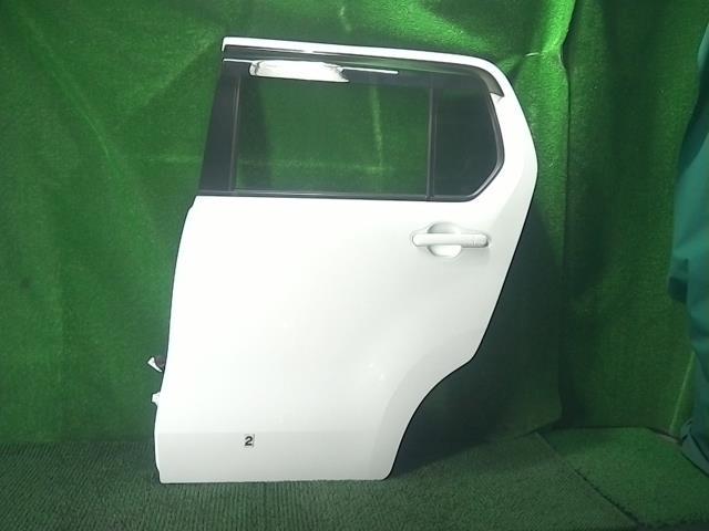 スズキ ワゴンR DBA-MH34S 左リア 左後 ドア パネル Z7T パール