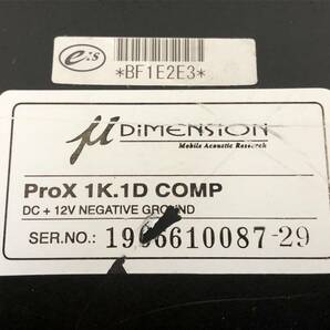 L024838(022)-338/MY5000【名古屋】μ DIMENSION ミューディメンション ProX 1K.1D COMPの画像9