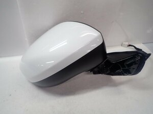 美品　ムーヴ　LA160S　後期　純正　サイドミラー　ドアミラー　右　右側　運転席　W25　ホワイトパール　9ピン　87910-B2S60　273106