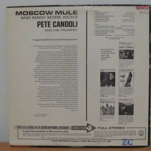 (51198)LP Pete Candoli / Moscow Mule And Many More Kicks USED 保管品の画像2