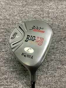 ★中古レディース　BIG-LB TITANIUM 5番ウッド 23° 300cc Feather Weight TITANIUM CARBON TYPE-S【A】★★