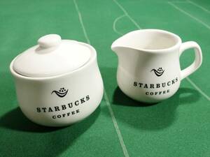 V not for sale Starbucks coffee start ba2006 year lucky bag limitation Mini sugar pot & creamer set unused!!!V