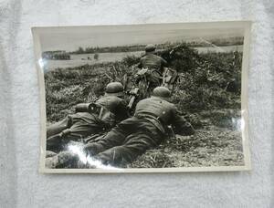 実物 WW2 ドイツ公式 ニュース写真 ドイツ戦場写真 WW2 GERMAN ARMY COMBAT NEWS PHOTO 1040年5月25日