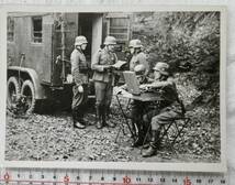 実物 WW2 ドイツ公式 ニュース写真 ドイツ国防軍 戦場写真 WW2 GERMAN ARMY COMBAT NEWS PHOTO 1939年11月27日_画像2