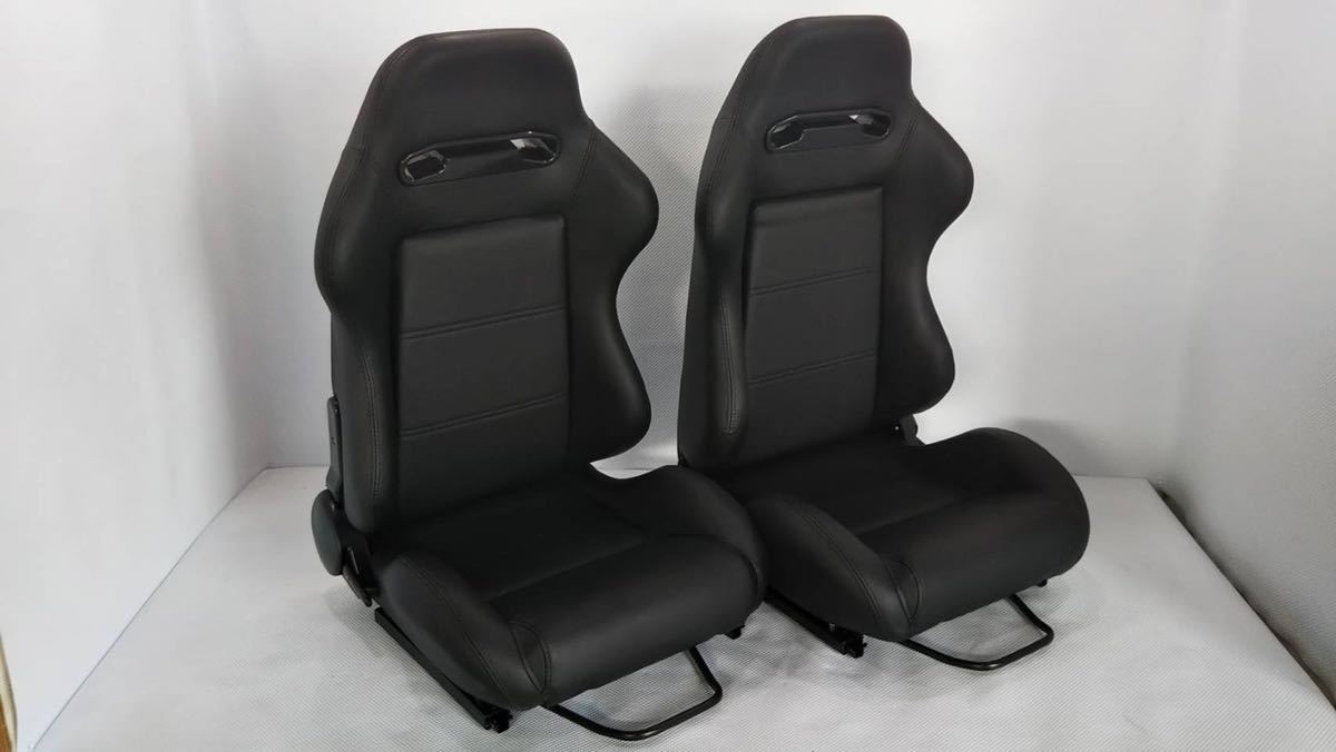 限定 S-LINE セミバケットシート リクライングシート 黒 右側 ...