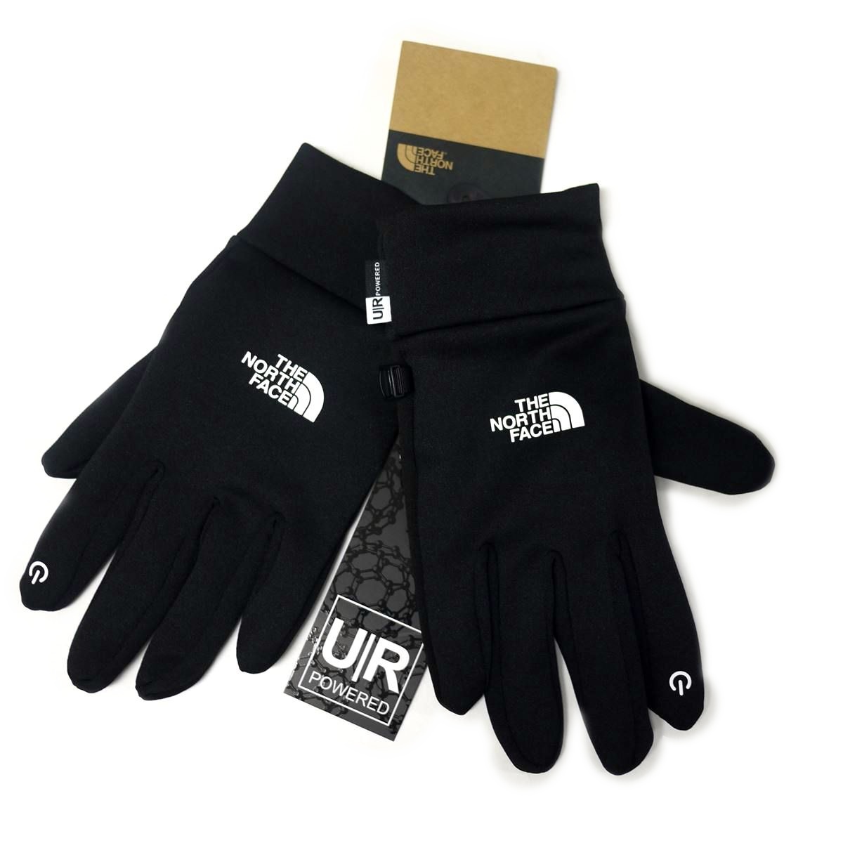 新品 定2.2万 ノースフェイス ゴアテックス プリマロフト グローブ M 黒-