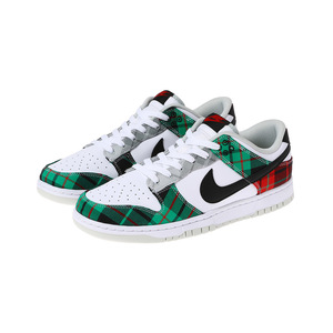 NIKE DUNK LOW RETRO PRM WHITE/BLACK-WHITE-UNIVERSITY RED 27.5cm dv0827-100 ナイキ ダンク ローカット レトロ チェック柄