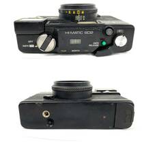 S5084　MINOLTA　ミノルタ　HI-MATIC SD2　38mm　1：2.8　フィルムカメラ　コンパクトカメラ　ブラックボディ_画像3